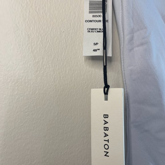 NWT Babaton COUNTOUR Crew Bodysuit - Cement Blue - Aritzia - Picture 6 of 7